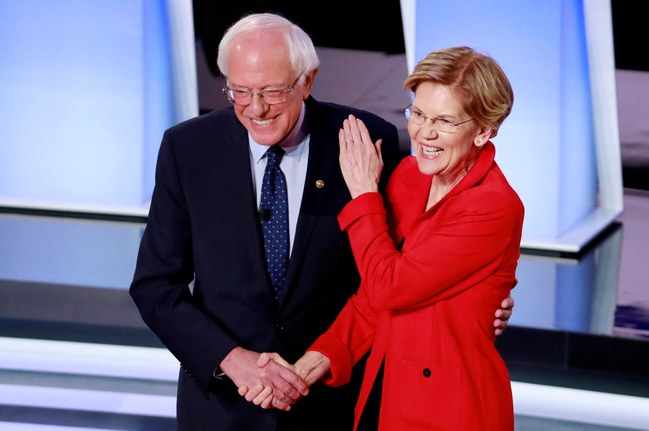 Beyond the Handshake: Elizabeth Warren and Bernie Sanders in historical perspective